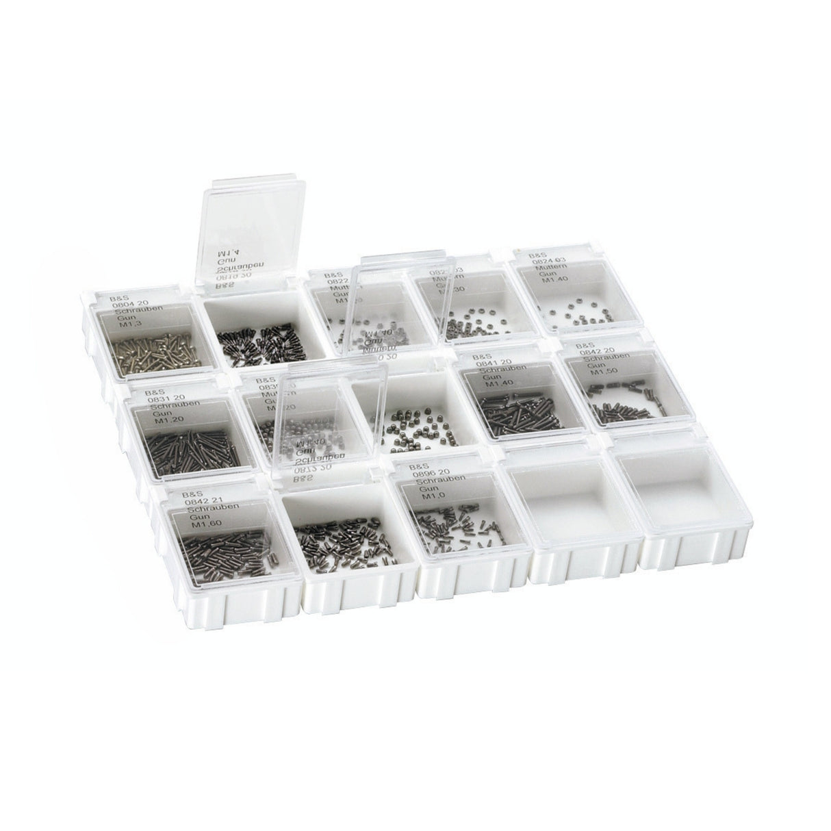 Assortiment de vis à pistolet