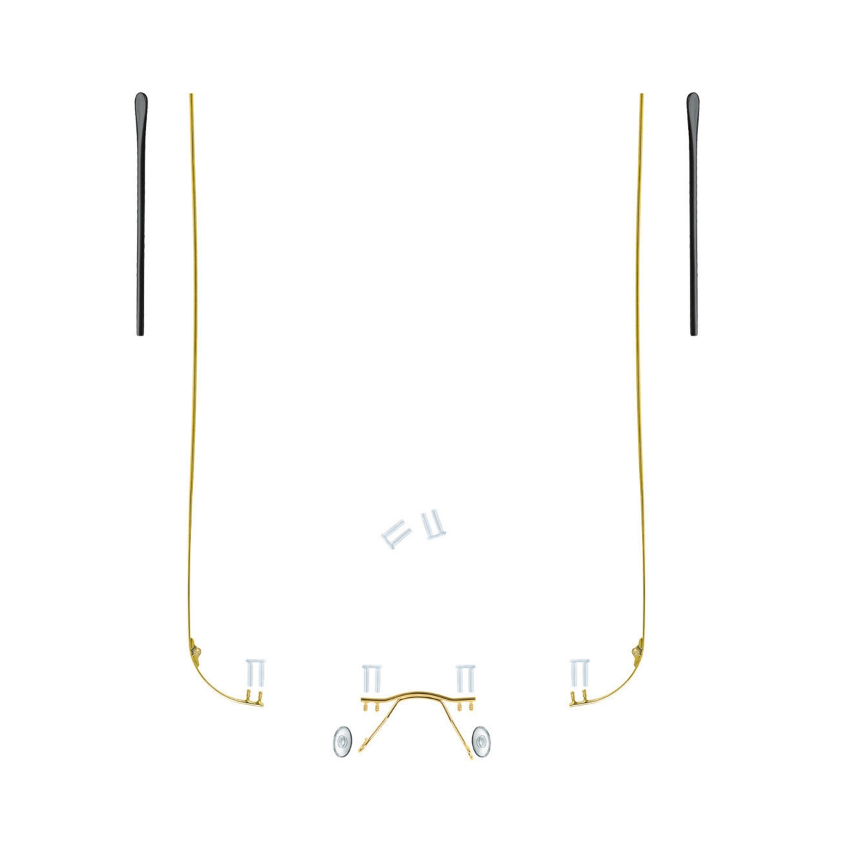 Ensemble de pièces de rechange pour lunettes de perçage à manchon