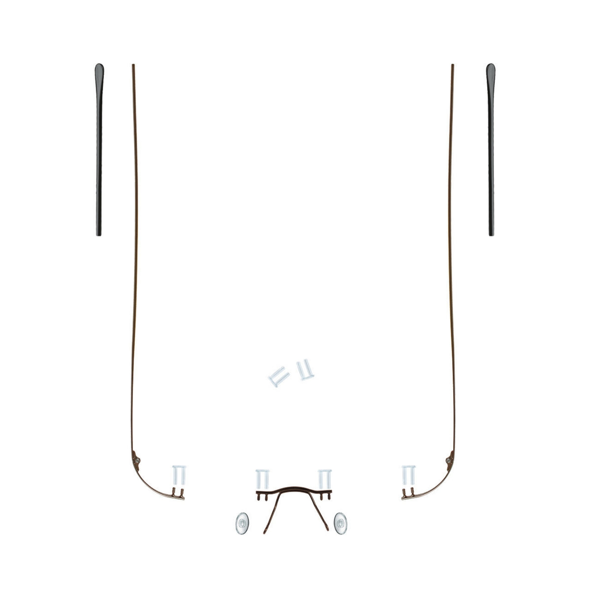 Ensemble de pièces de rechange pour lunettes de perçage à manchon