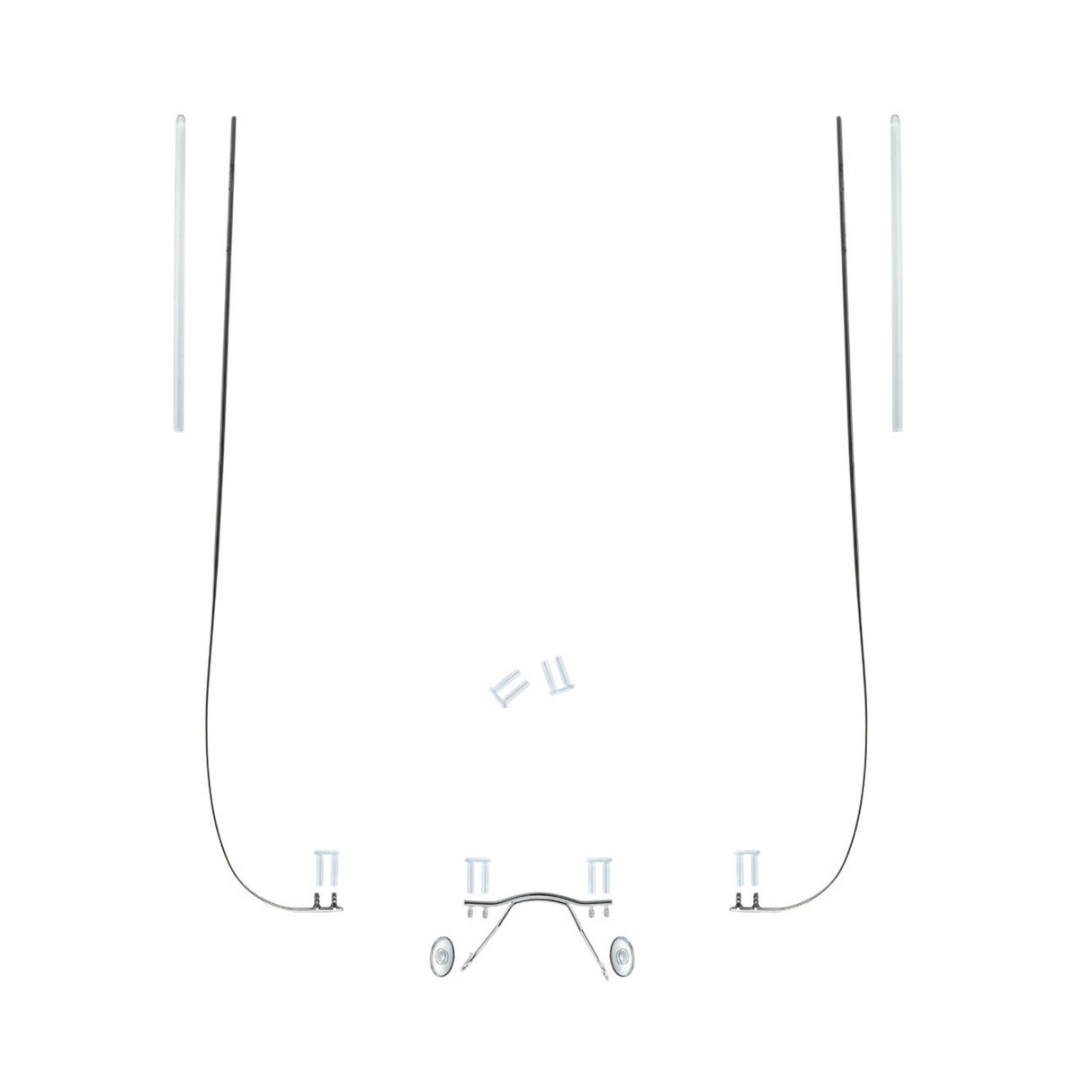 Ensemble de pièces de rechange pour lunettes de perçage à manchon, monobloc