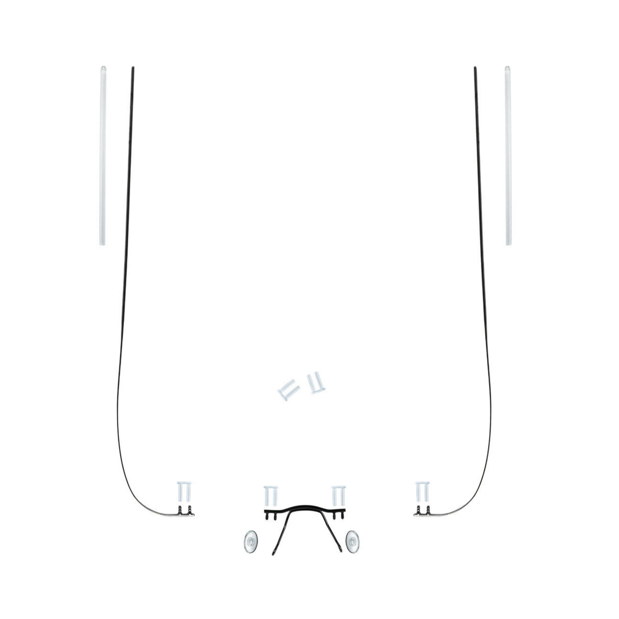 Ensemble de pièces de rechange pour lunettes de perçage à manchon, monobloc