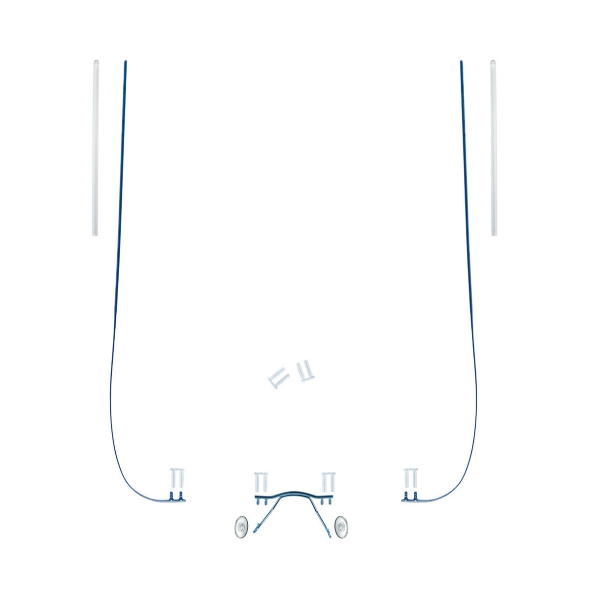 Ensemble de pièces de rechange pour lunettes de perçage à manchon, monobloc