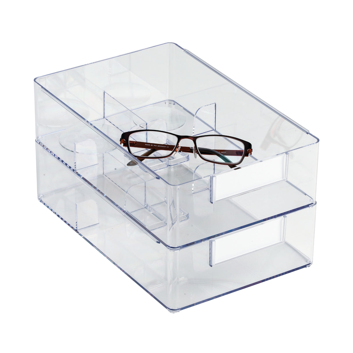 Boîte de travail haute avec séparateurs