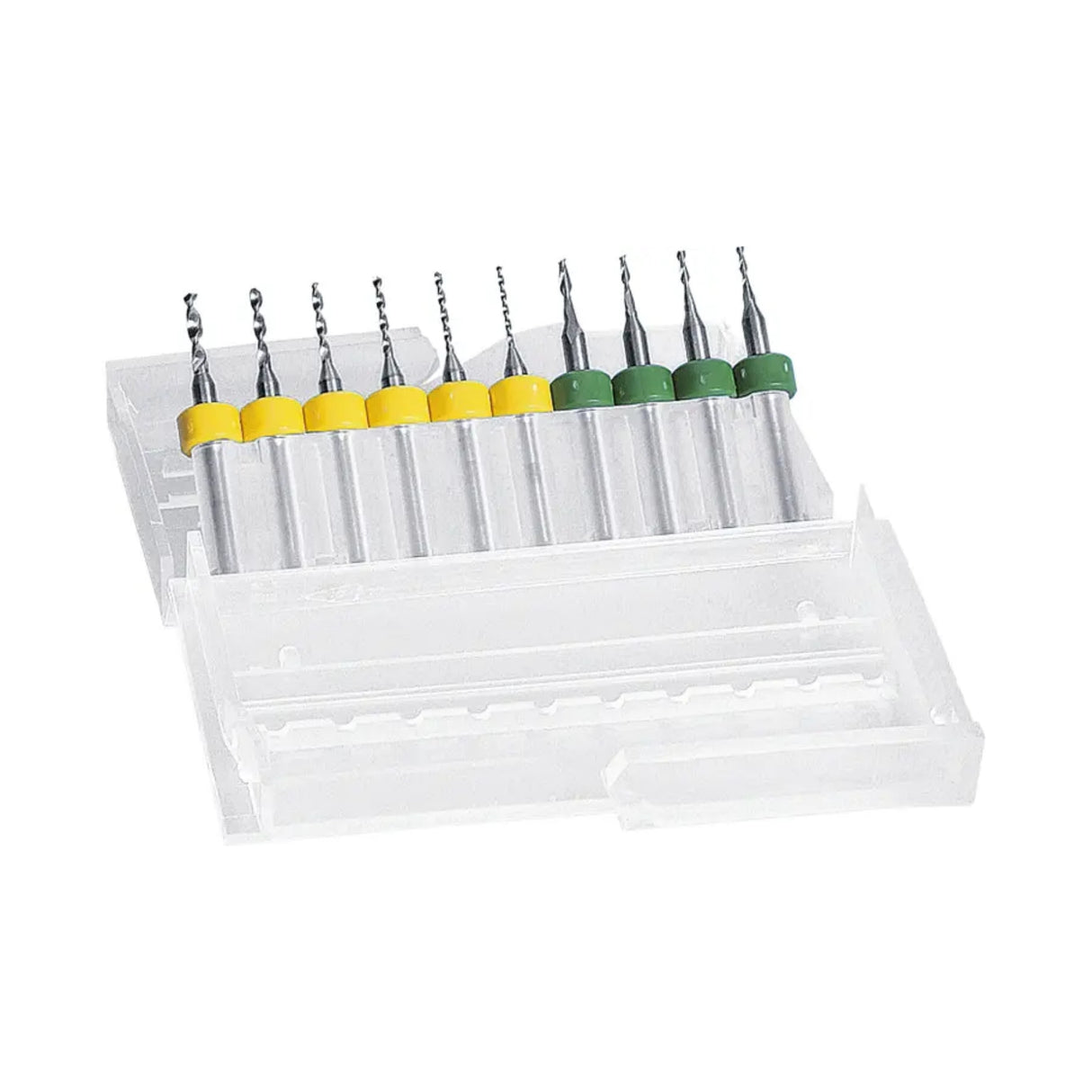 Ensemble de forets et fraises pour lentilles en plastique