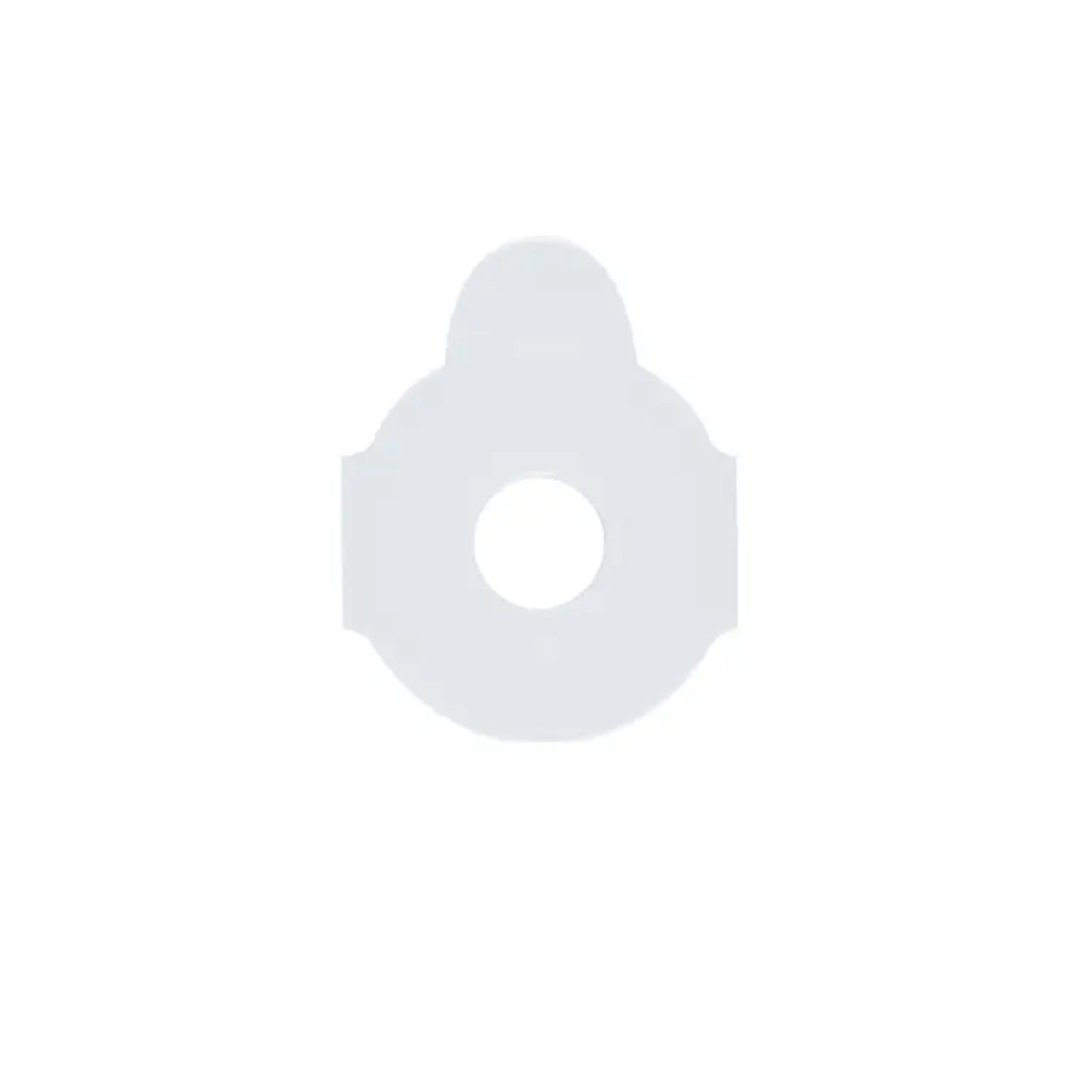 pastilles adhésives blanches