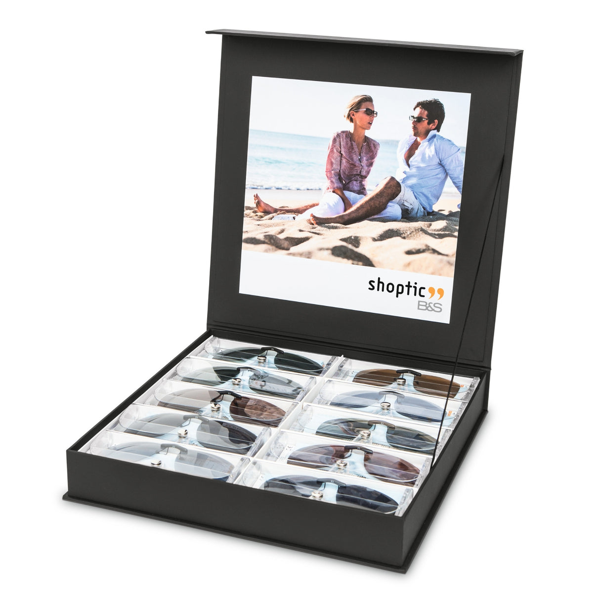 Gamme Naxos de rideaux à cadre métallique avec étui