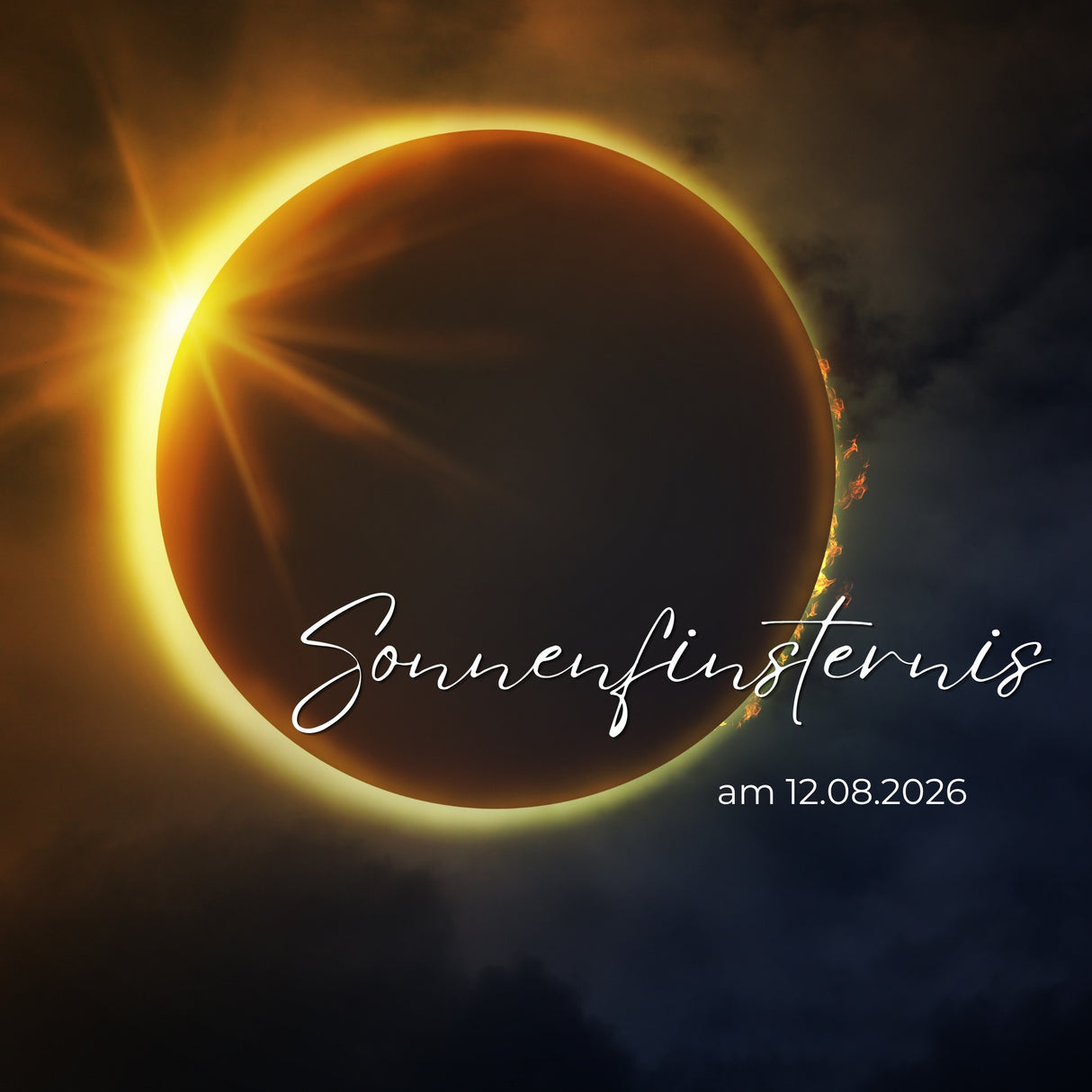 Social Media Paket - Sonnenfinsternis