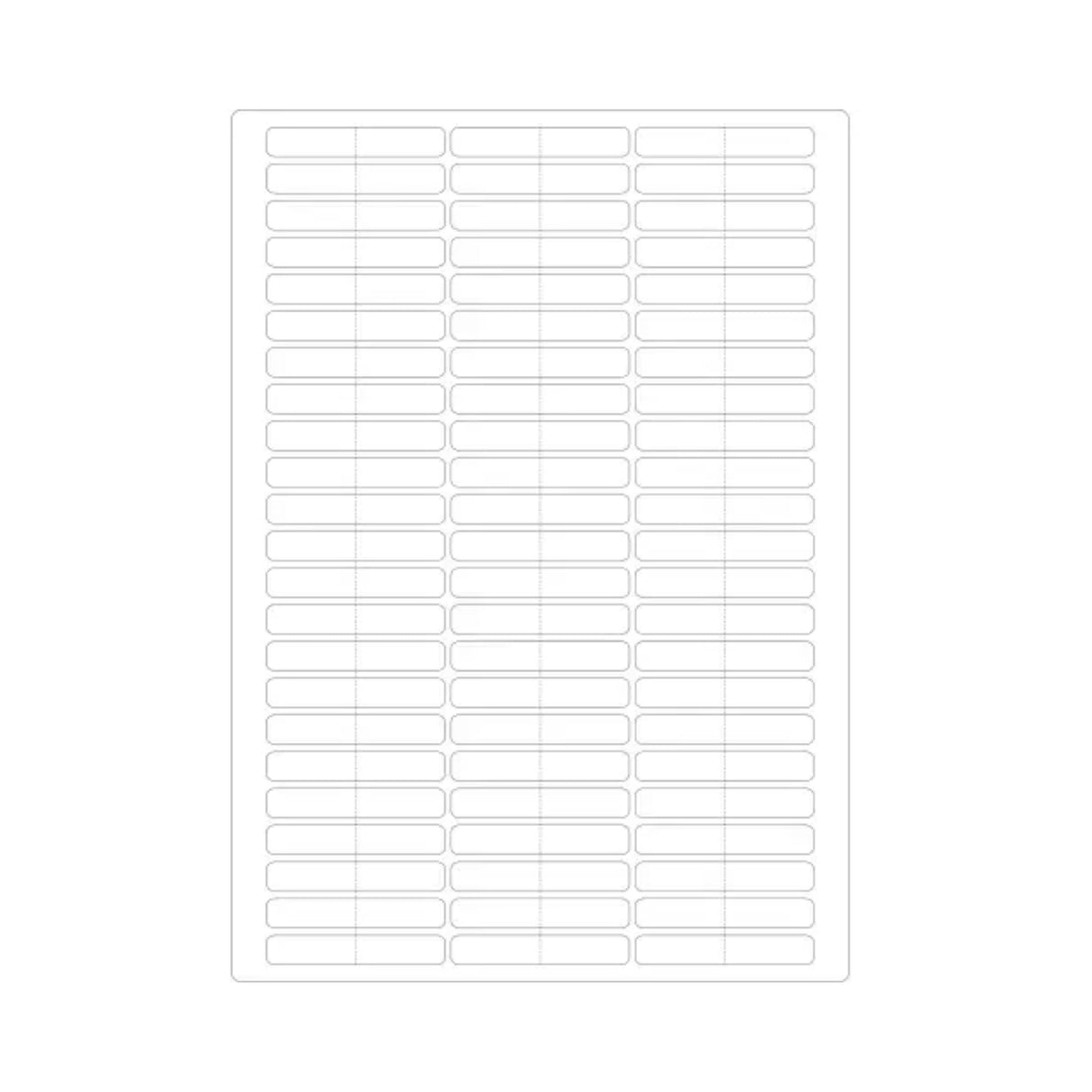 Klebeetiketten zu 008001