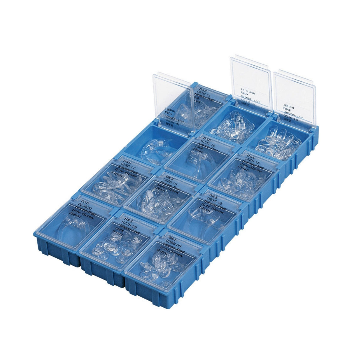 Sortiment Silikonpads