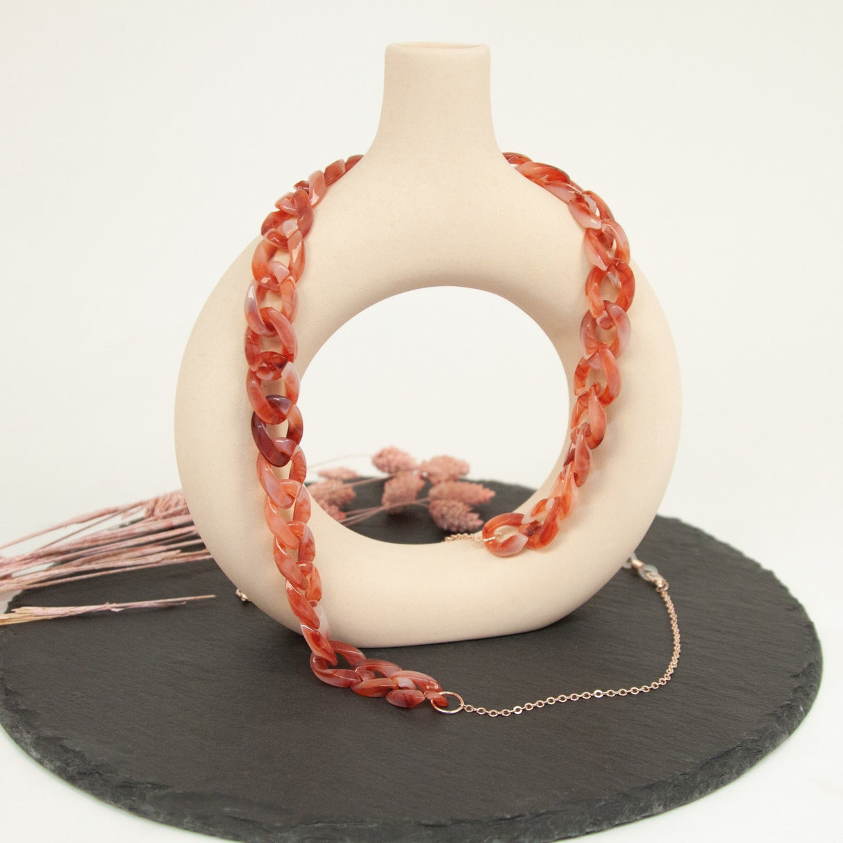 Chaîne en métal acrylique de Gênes