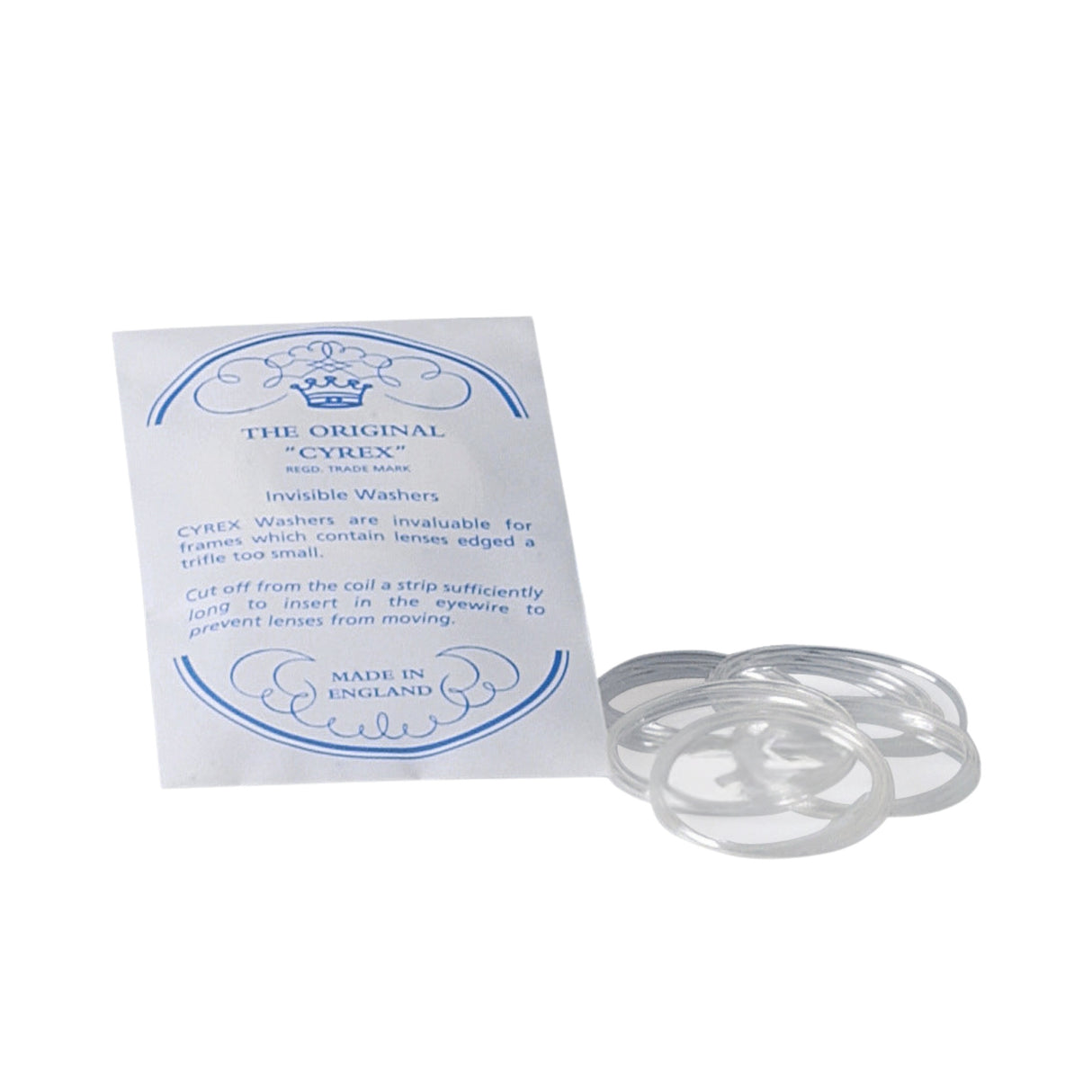 insert de lunettes en acétate