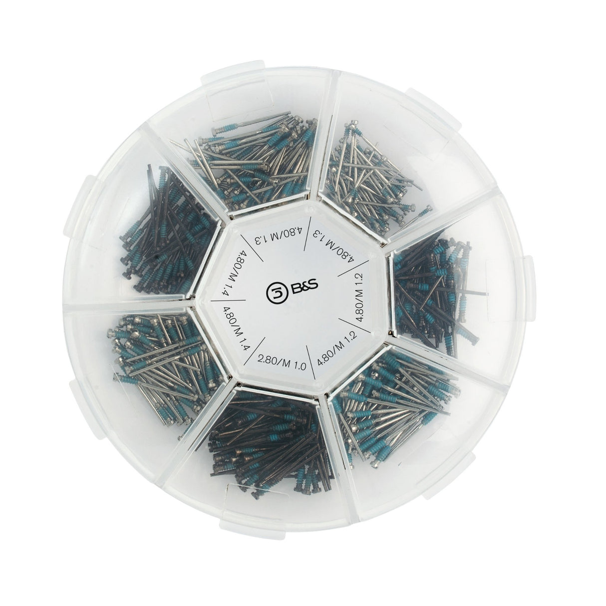 Assortiment de vis 4 en 1, 7 types