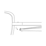 Vis autotaraudeuse avec dispositif de blocage en nylon