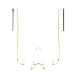 Ensemble de pièces de rechange pour lunettes de perçage à manchon