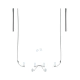 Ensemble de pièces de rechange pour lunettes de perçage à manchon