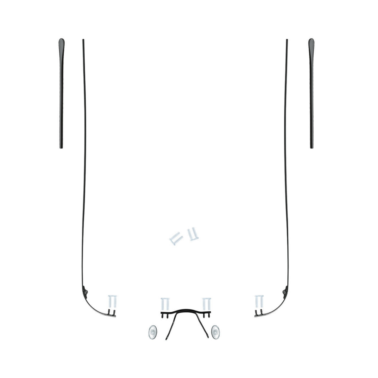 Ensemble de pièces de rechange pour lunettes de perçage à manchon