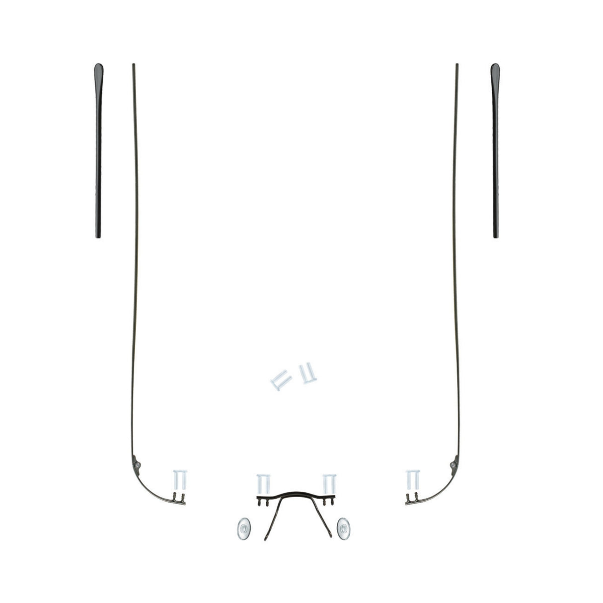 Ensemble de pièces de rechange pour lunettes de perçage à manchon