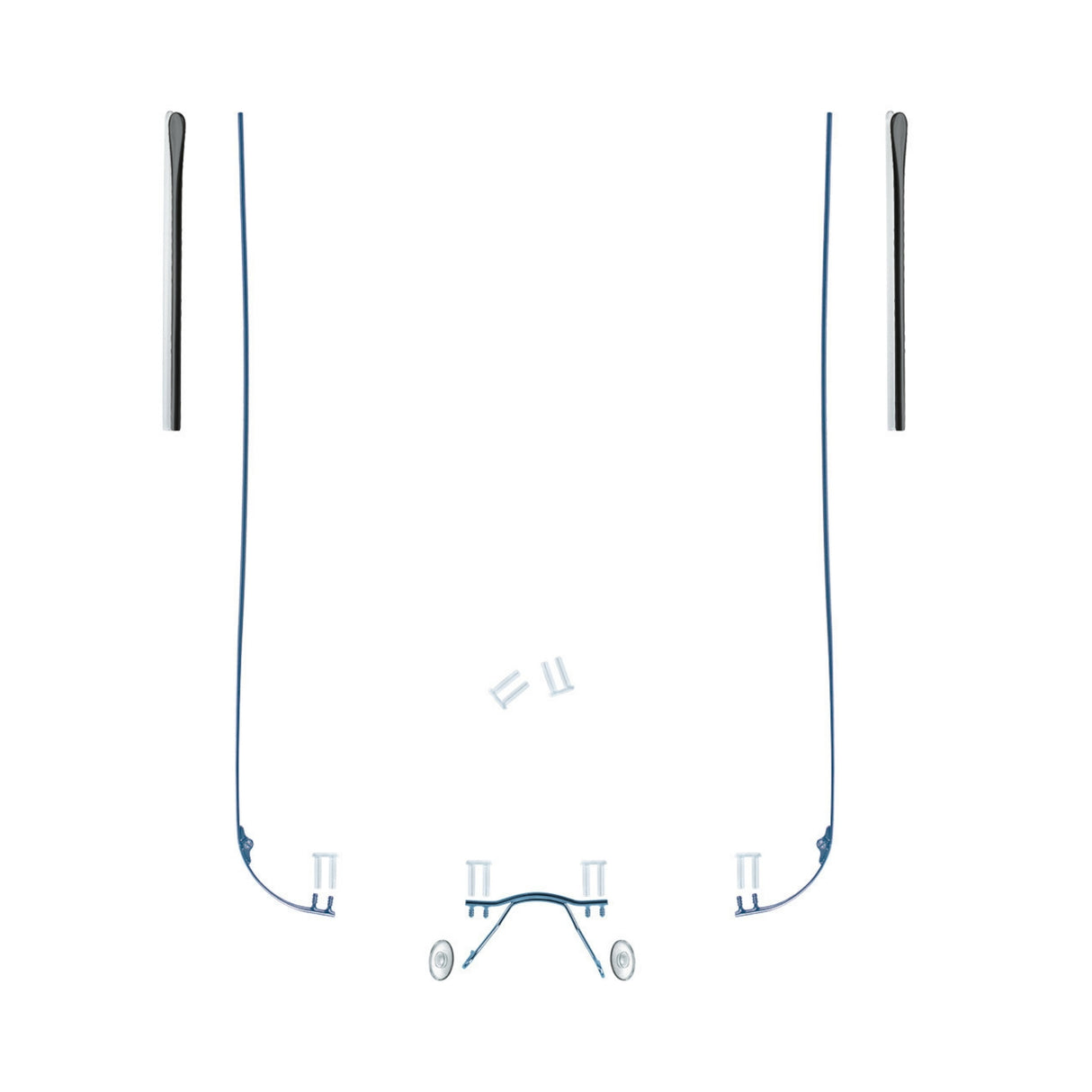 Ensemble de pièces de rechange pour lunettes de perçage à manchon