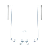 Ensemble de pièces de rechange pour lunettes de perçage à manchon