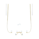 Ensemble de pièces de rechange pour lunettes de perçage à manchon, monobloc