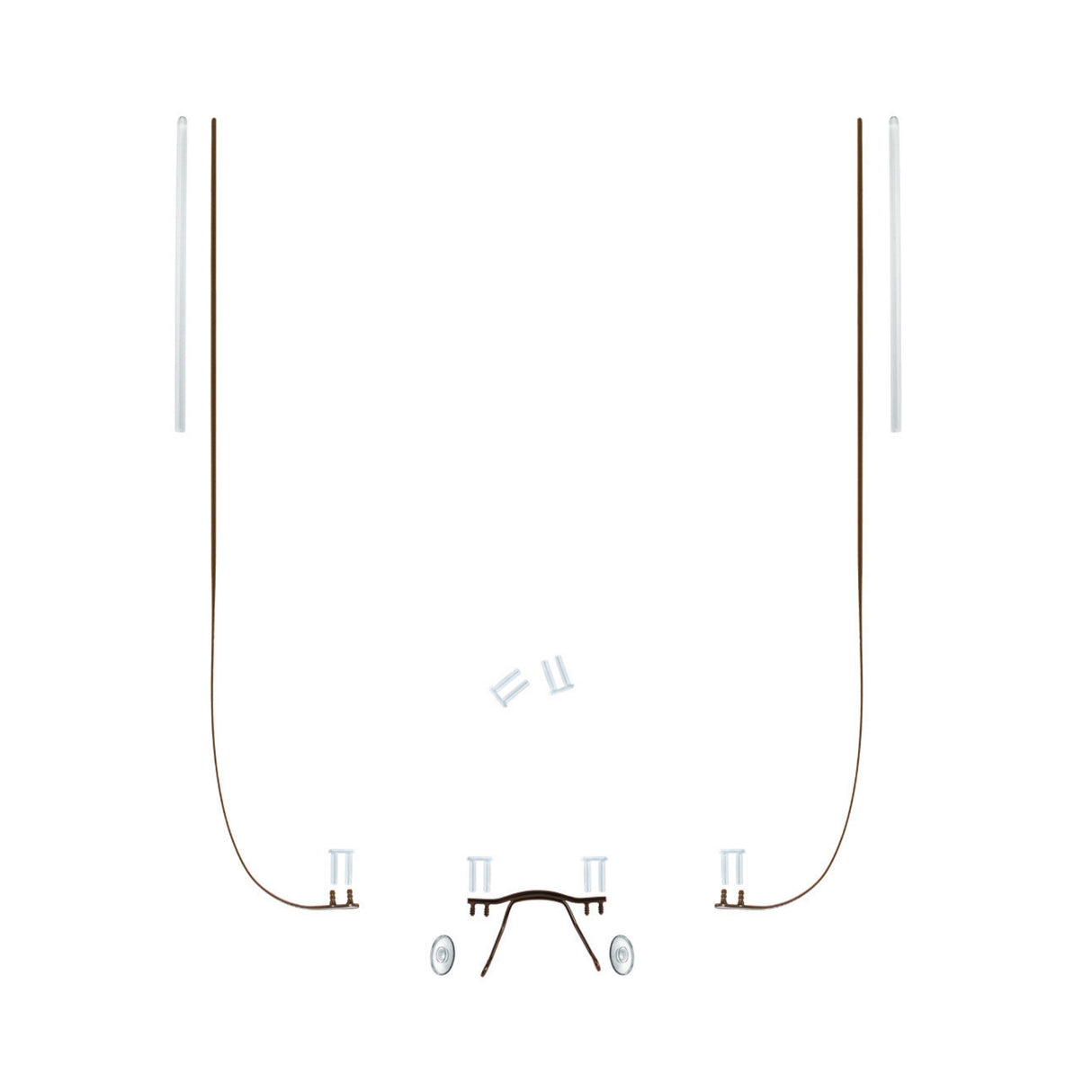 Ensemble de pièces de rechange pour lunettes de perçage à manchon, monobloc