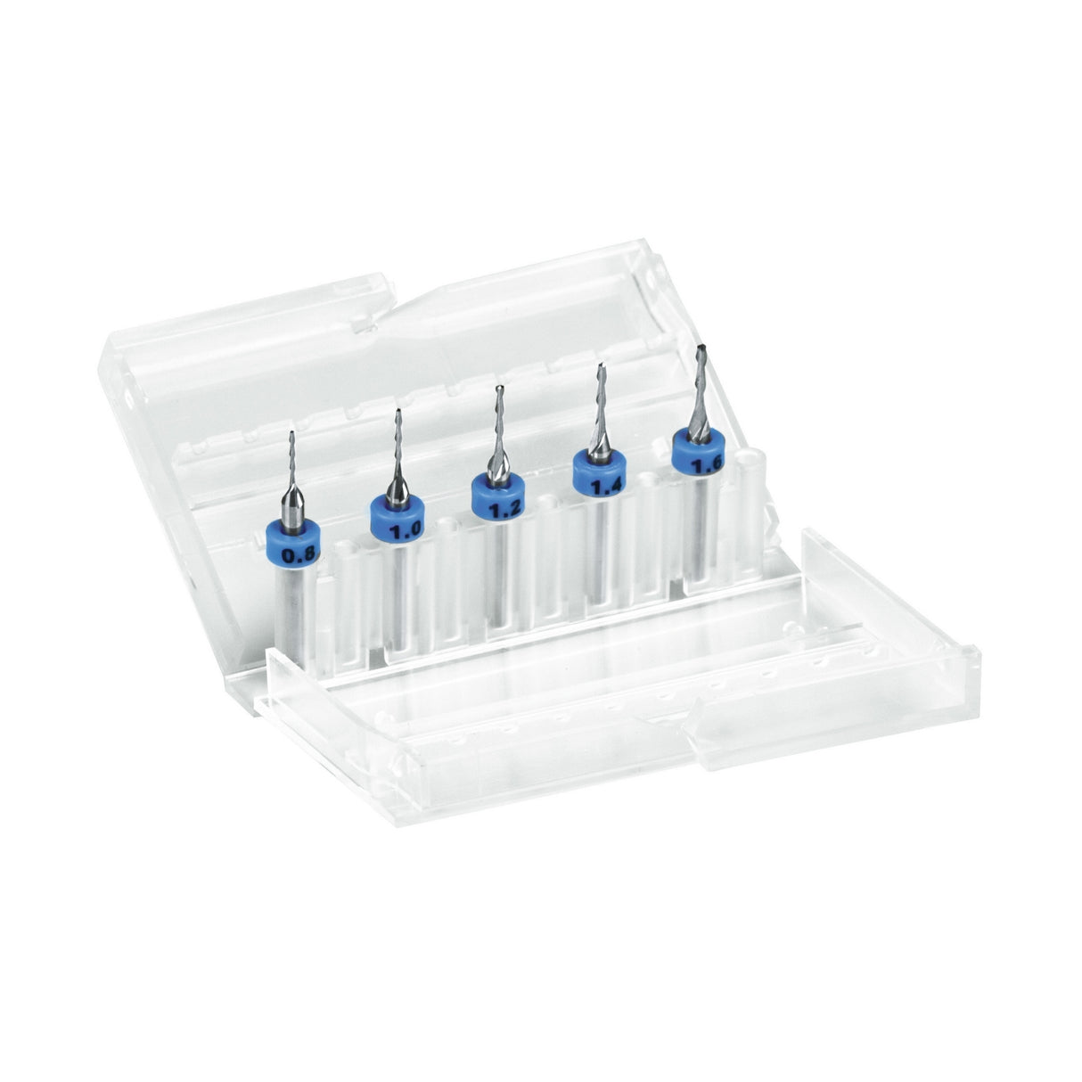 Fraise de perçage pour lentilles en plastique