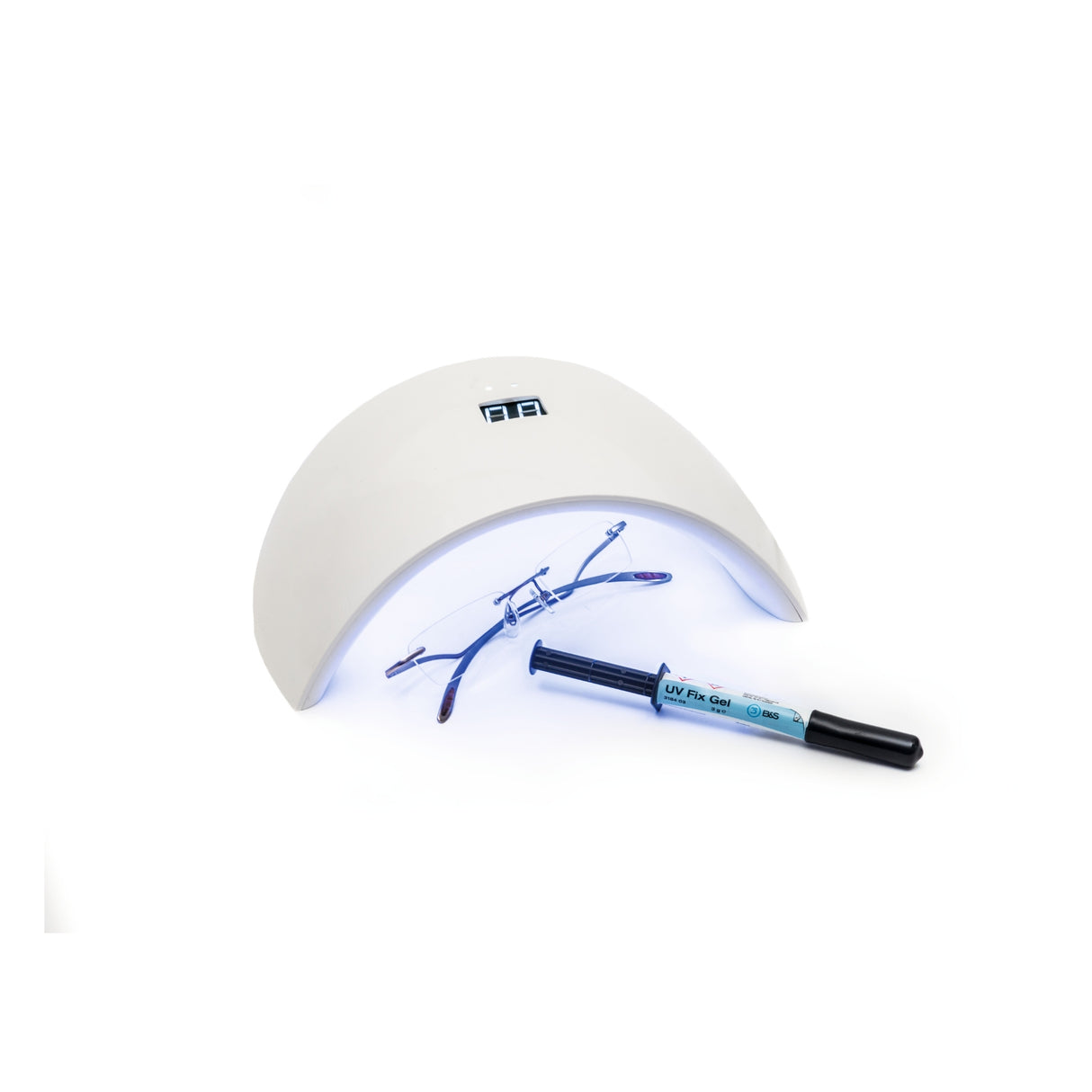 Petite lampe UV pour le photopolymérisation des adhésifs UV