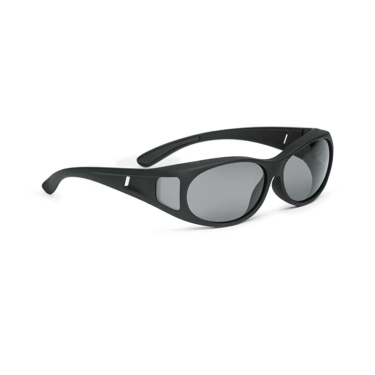 Nicosia Lunette superposable soft-touch ovale noir "S"