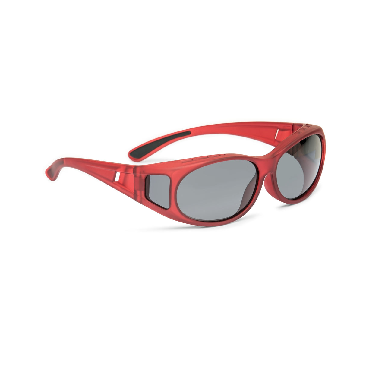 Nicosia Lunette superposable soft-touch ovale noir "S"