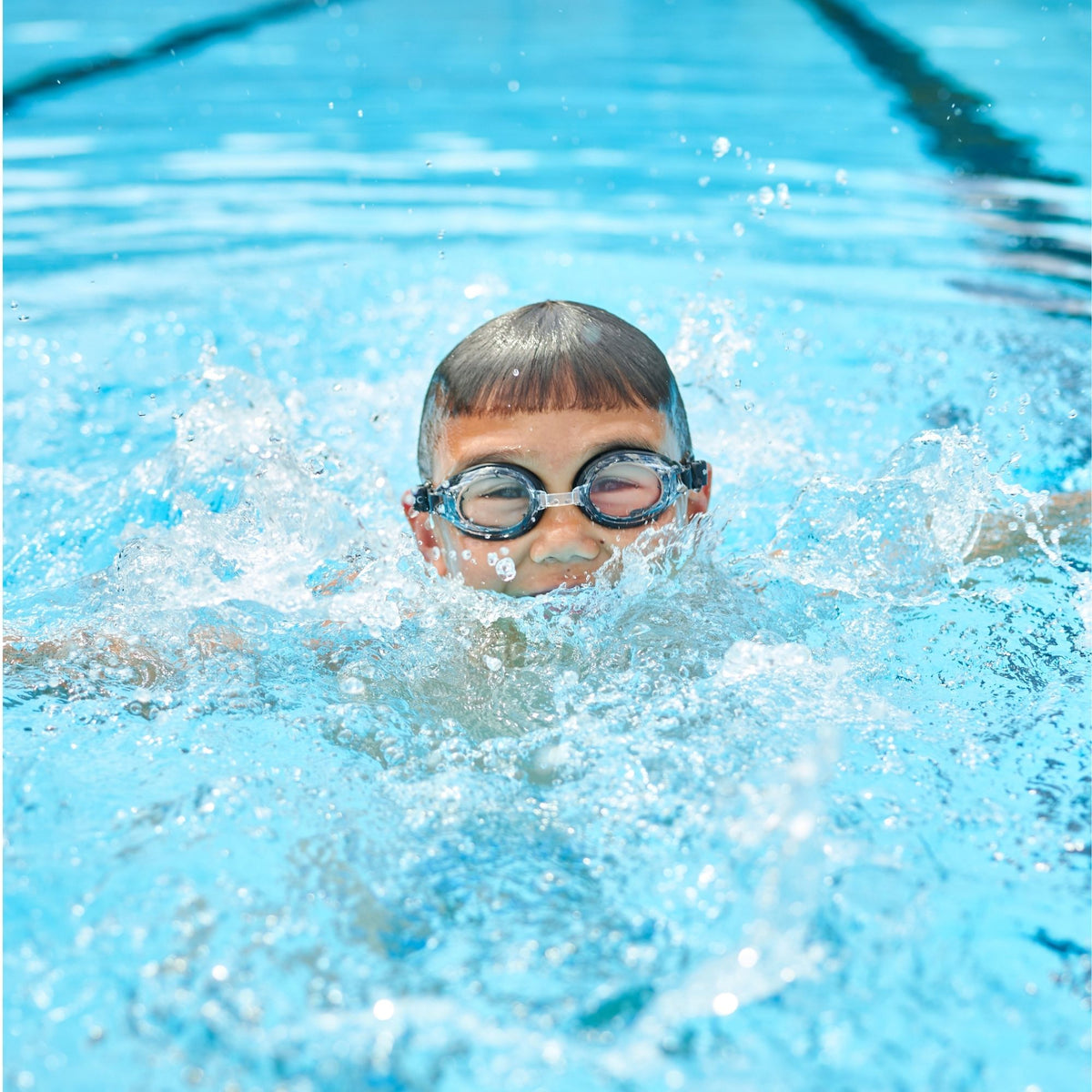 Nalu M  Lun. de natation, garniture noir