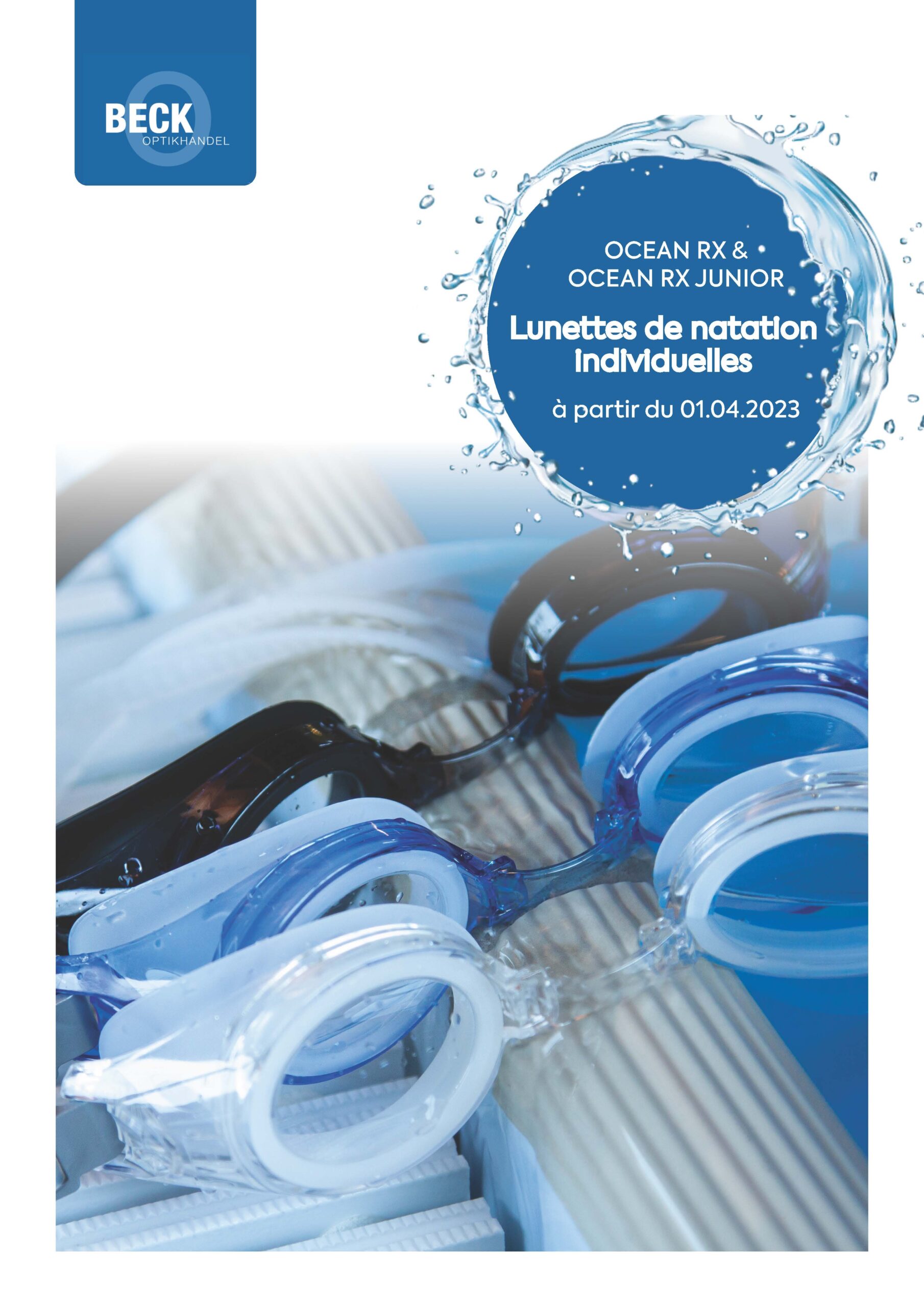 OceanRx lunettes de natation individuelle